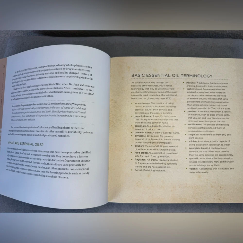 Essential Oils Natural Remedies A-to-Z Book - Picture 9 of 16